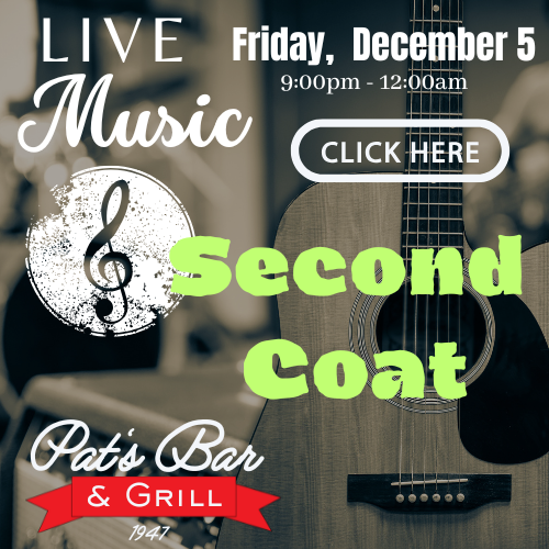 Second Coat band performing live at Pat’s Bar in Lake Hopatcong on a Friday night