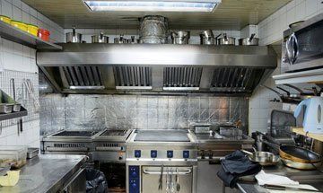 Stylish commercial kitchens