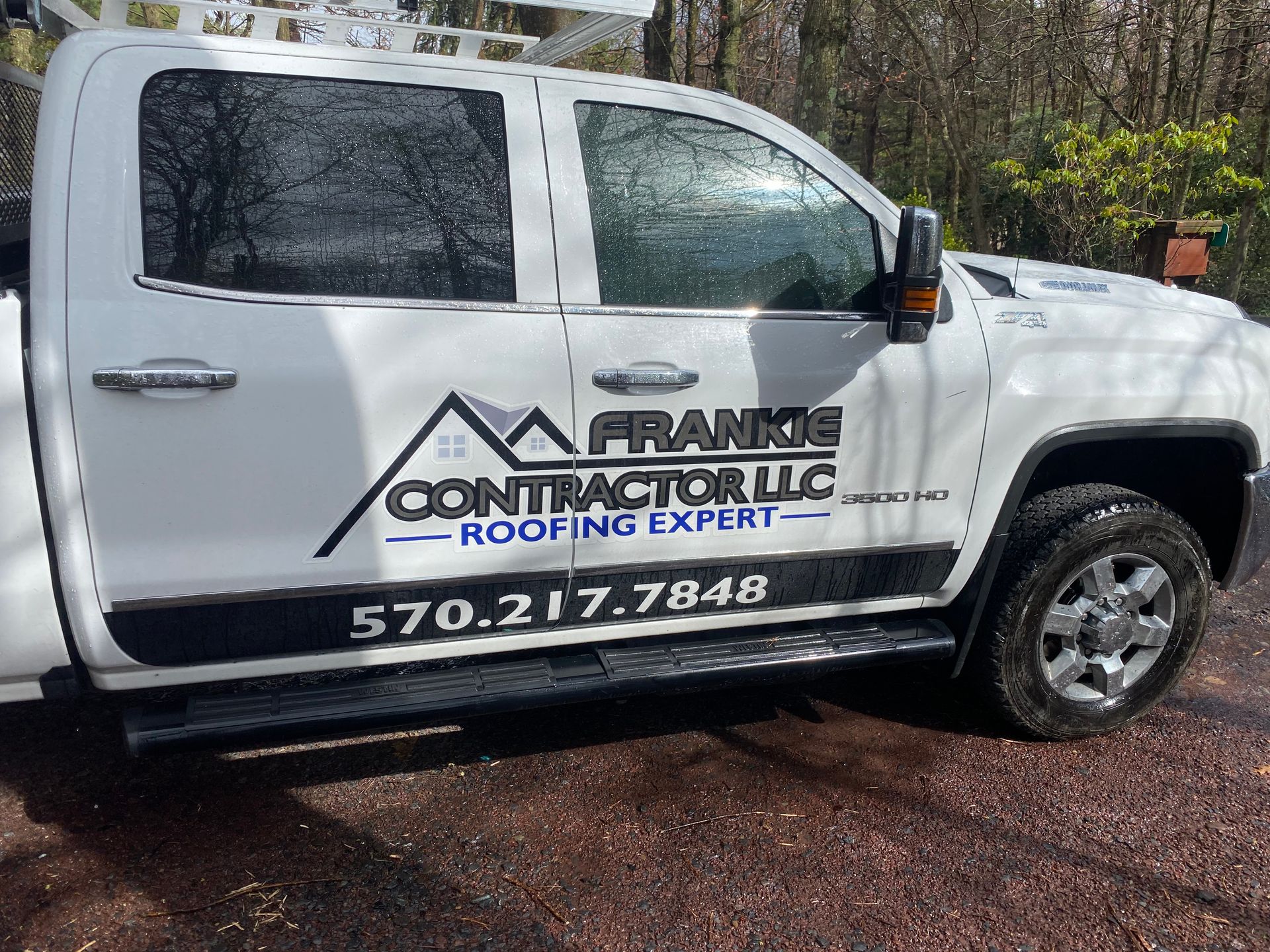 Roofing Service truck