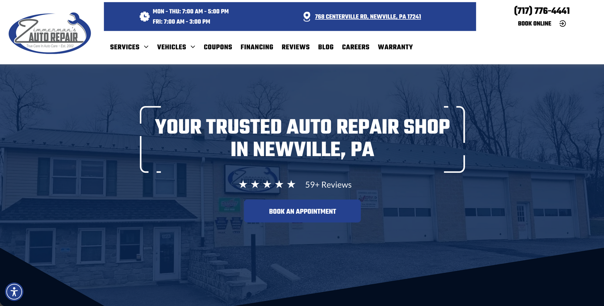 Zimmerman's Auto Repair logo
