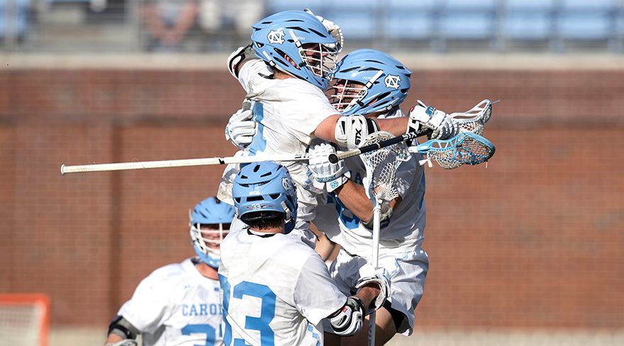 Heels celebrating at UVA