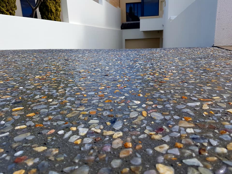 Exposed Aggregate Concrete