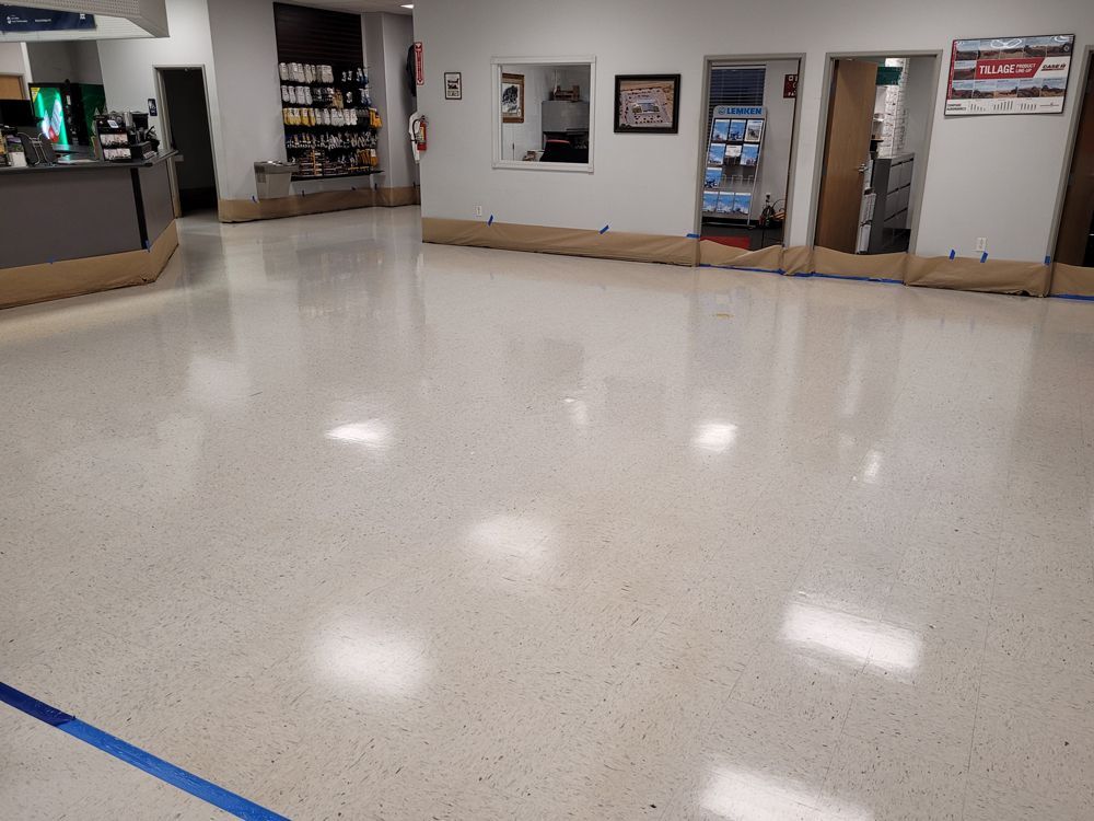 After Cleaning The Floor — Idaho Falls, ID — AAA Custodial Services