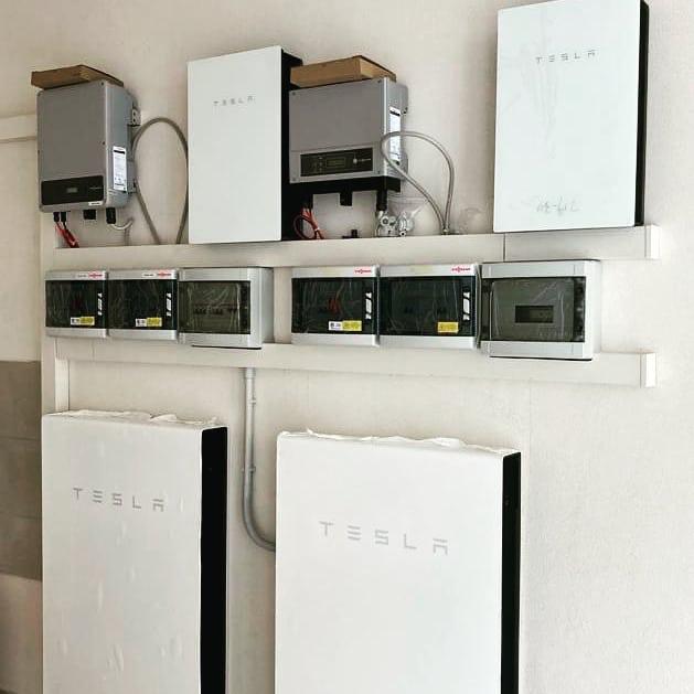Impianti fotovoltaici con accumulo Tesla in via Brennero a Leffe(Bg)