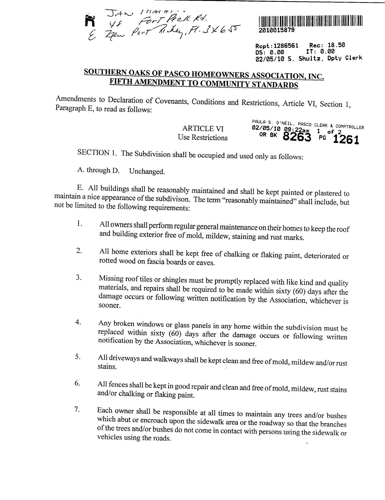 Community Standards - Fourth Amendment