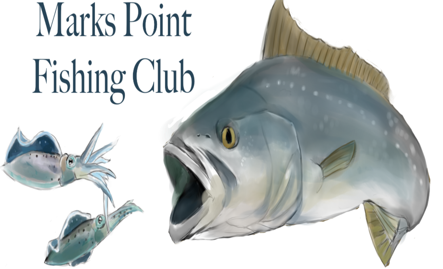 marks point fishing club logo