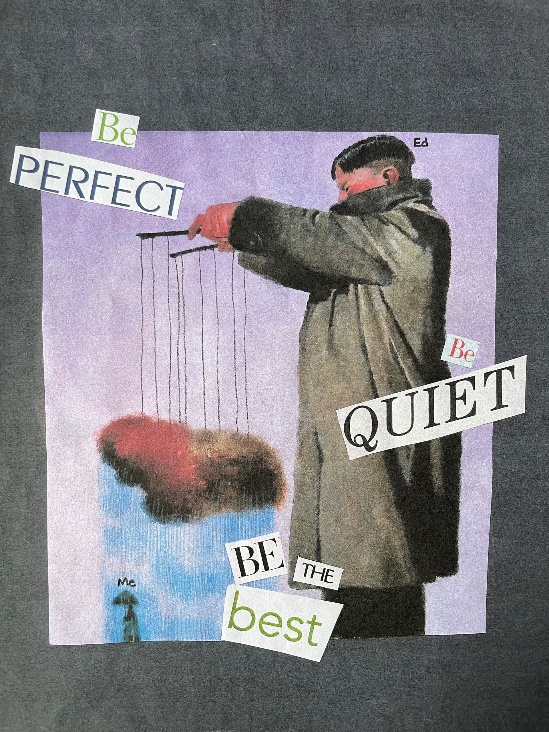 eating disorder collage by Josie Munroe