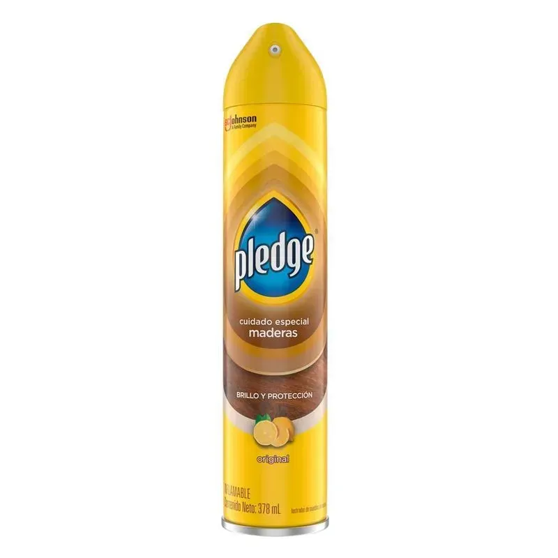 PLEDGE Lustrador de Muebles Aerosol
