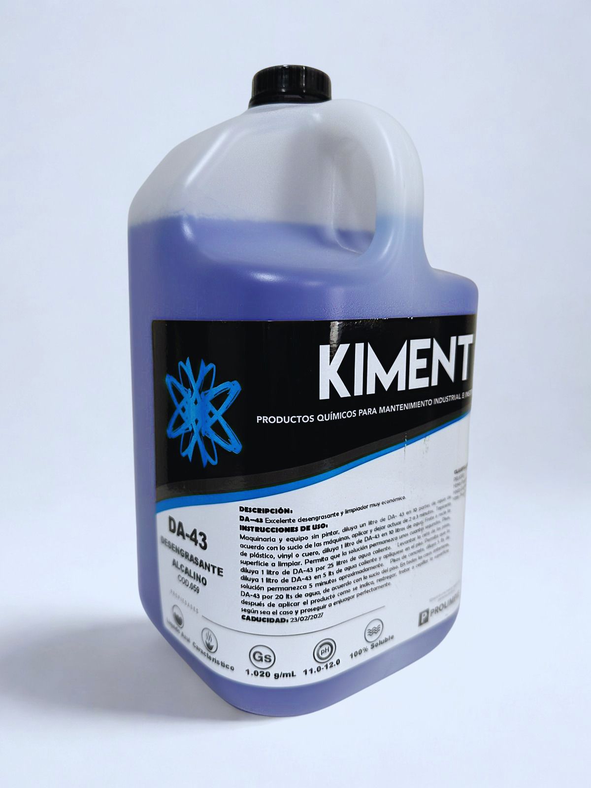DA 43 Desengrasante Alcalino