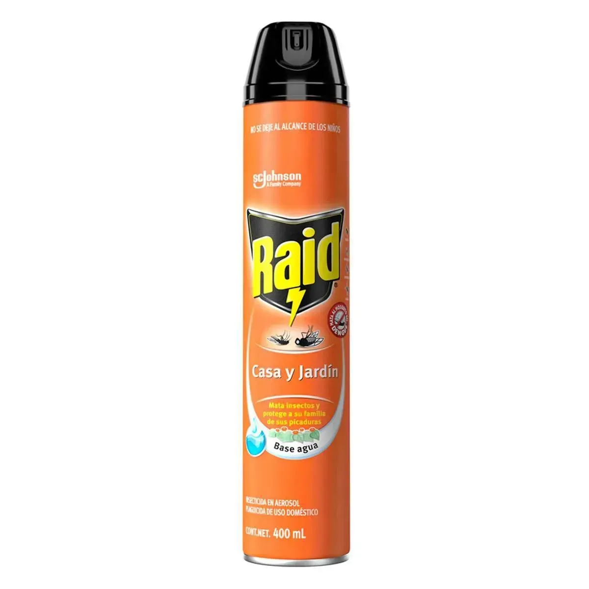 RAID Insecticida Casa y Jardín en Aerosol