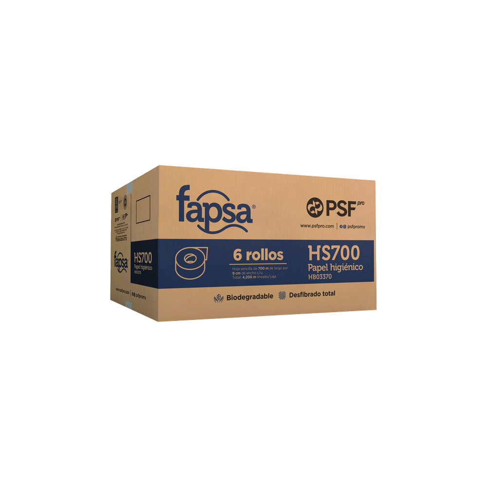 Papel Higienico Fapsa 6/700
