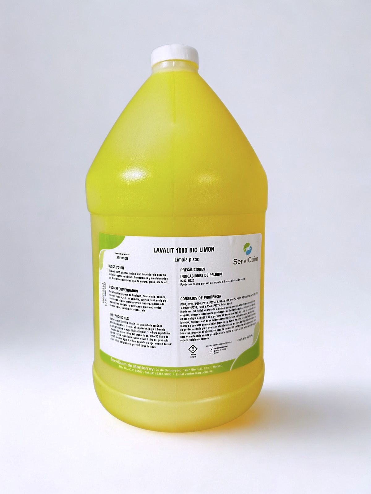 LAVALIT 1000 BIO LIMON Limpia Pisos