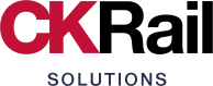 CKRail Solutions logo with red 