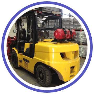 Forklift truck covers