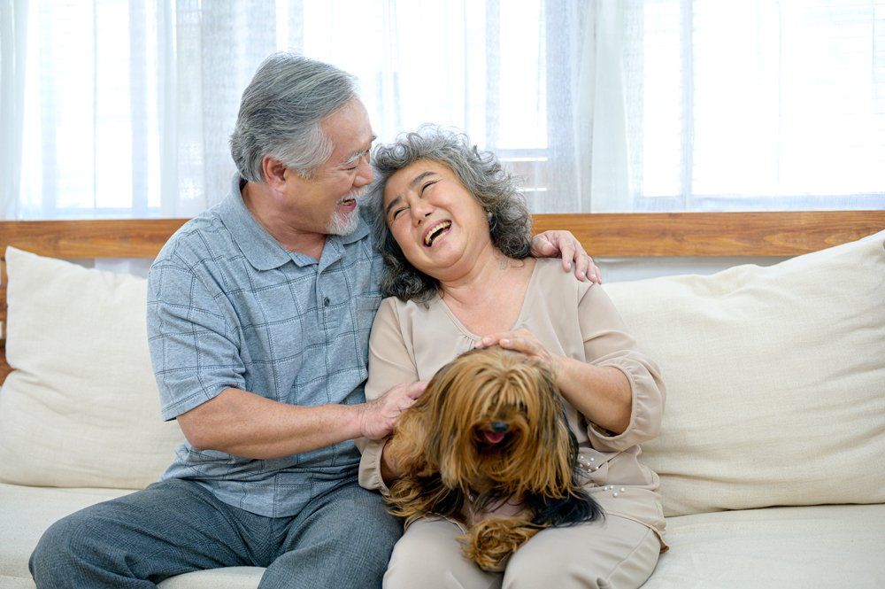 Smiling Senior Couple — Scottsdale, AZ — J.B. Martin Insurance Agencies