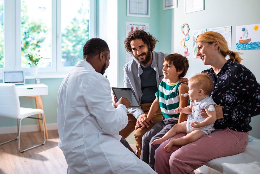 Family Visiting Pediatrician — Scottsdale, AZ — J.B. Martin Insurance Agencies
