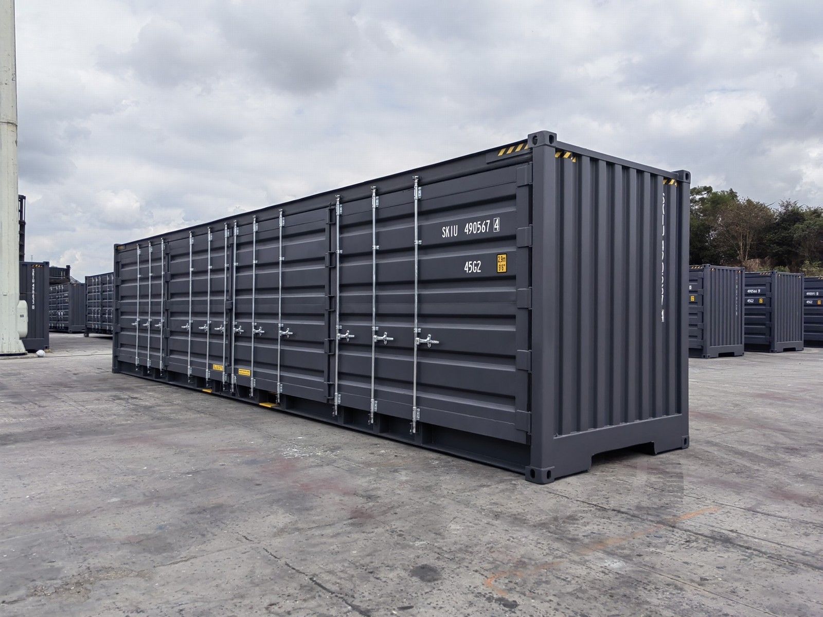40ft Sideåpning container