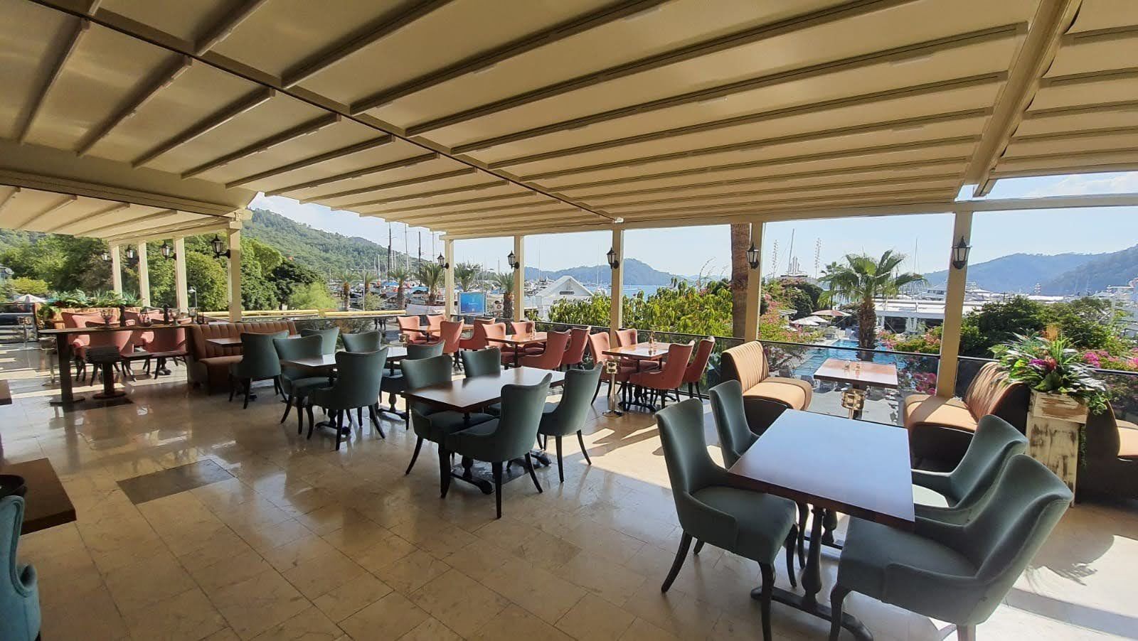 Folde Pergola Servering