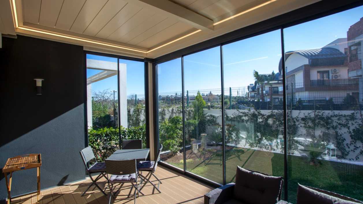 Innglassing Skyveglass