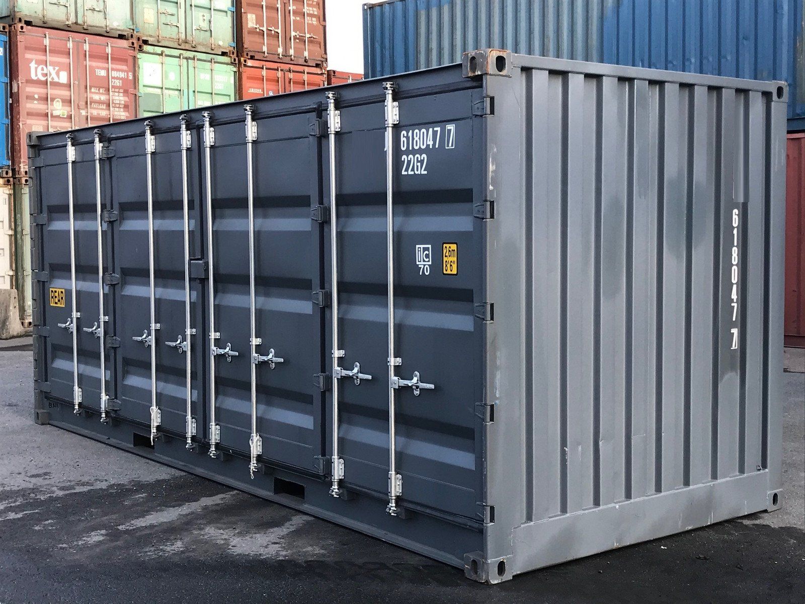 20ft Sideåpnings container