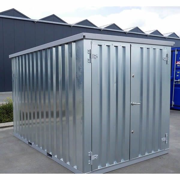 Galvanisert lettcontainer