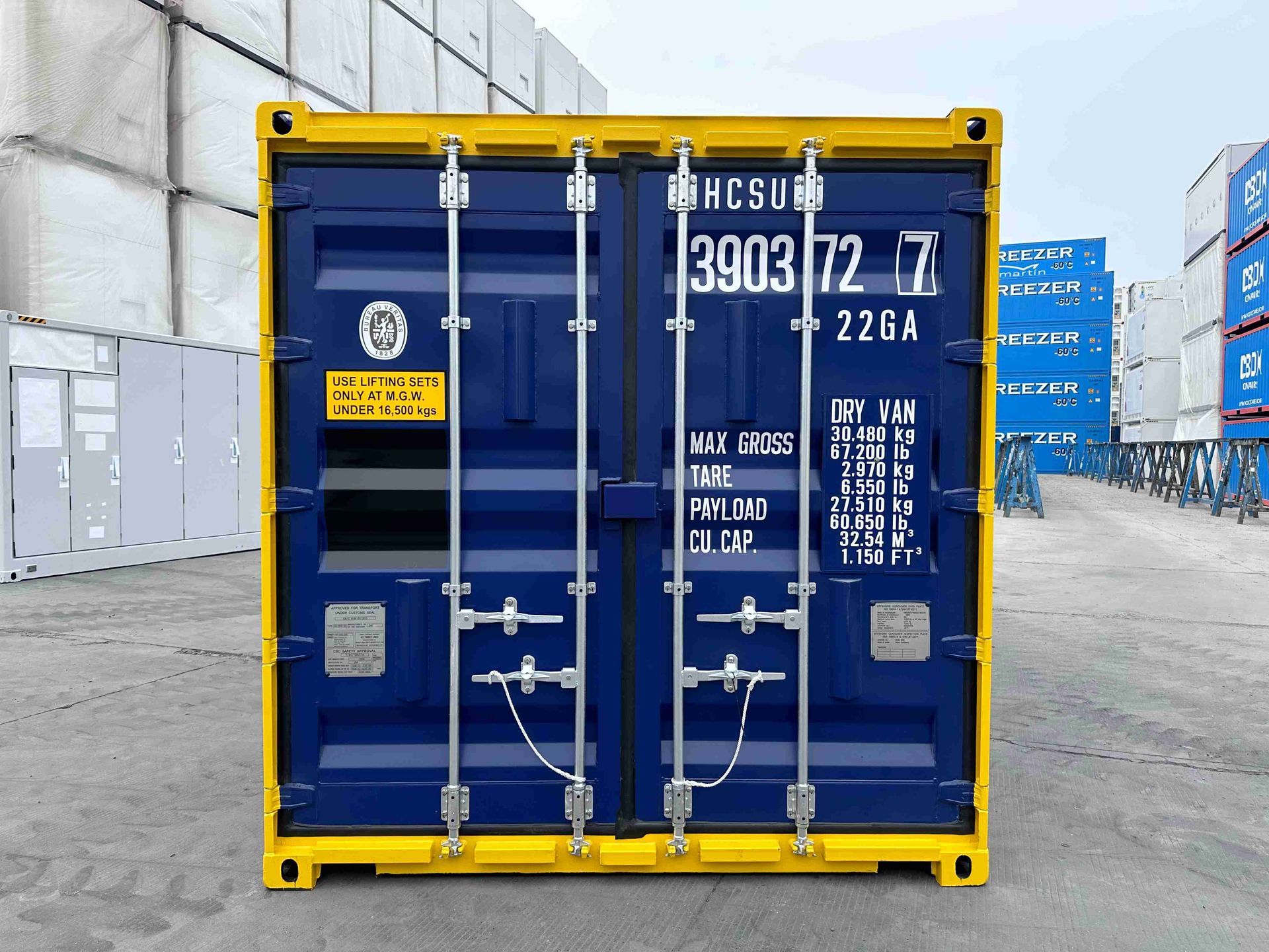 Offshore sertifisert 20ft container til salgs