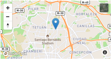 Captura mapa Madrid movil