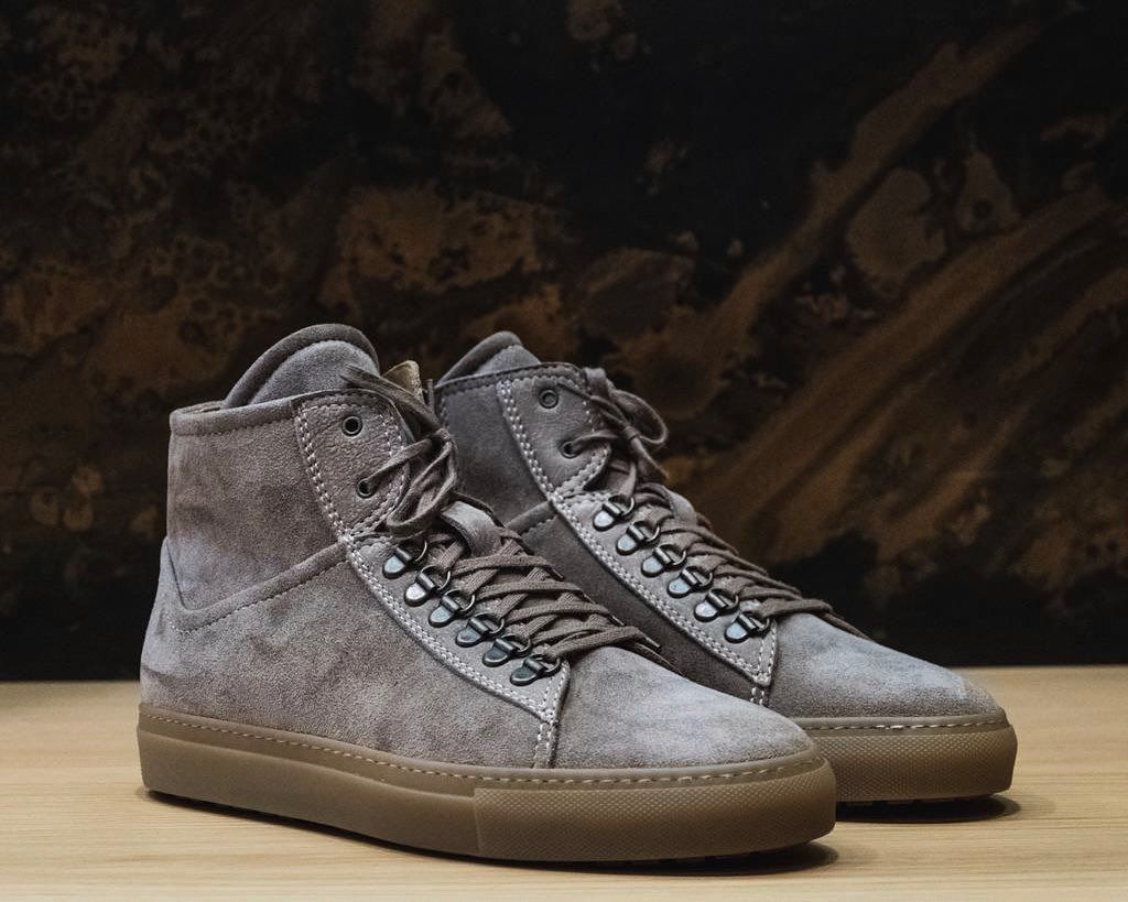 Scarponcini con suola in gomma