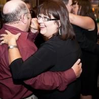 man and woman dancing