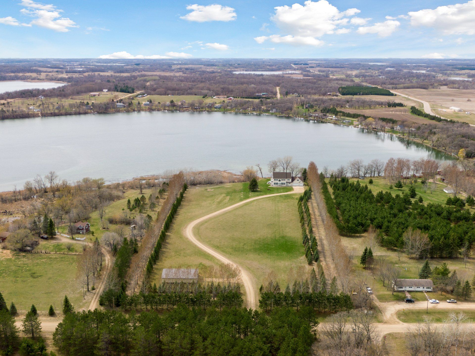 Aerial View of Property