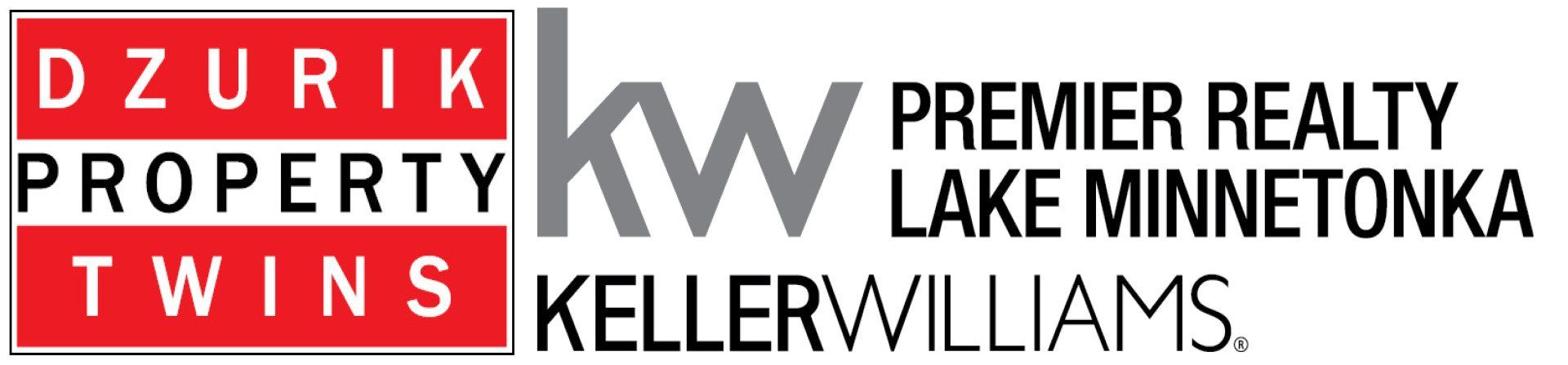 DZURIK PROPERTY TWINS Logo / KELLER WILLIAMS Logo