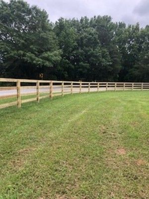 Green Field — Covington, GA — Barbara's Fence Company, Inc.