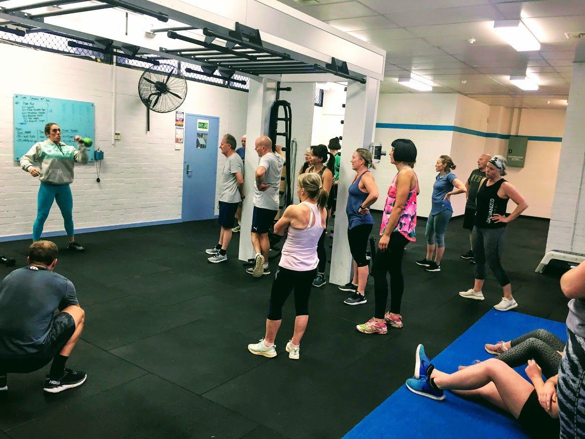 Personal training is available at Galvanized Fitness