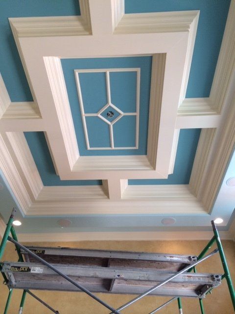 Coffer Ceiling — Naples, FL — Cope's Painting Of Naples, Inc.