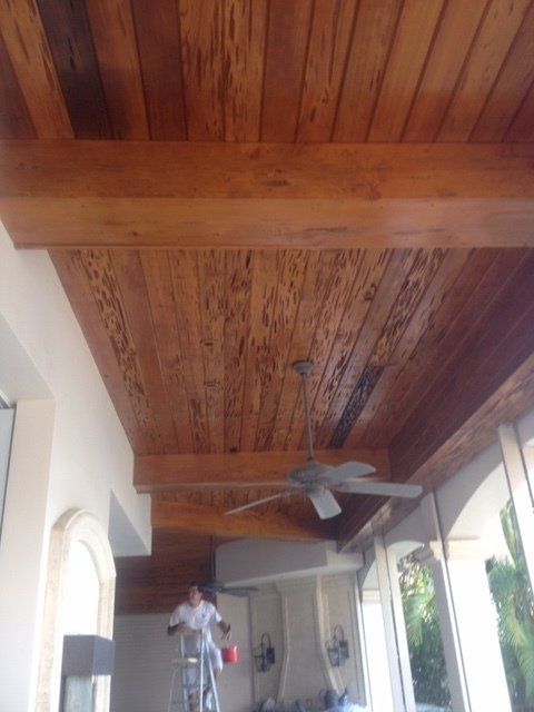 Lanai Ceiling — Naples, FL — Cope's Painting Of Naples, Inc.