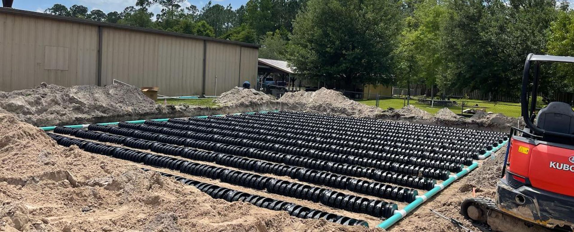Wide Drain Field - Clay County, FL  - Clay County Master Plumbing, LLC