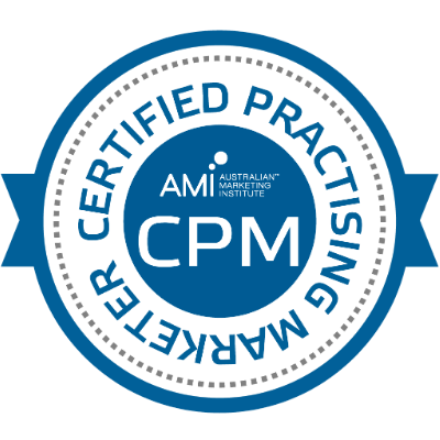 Certified Practising Marketer badge