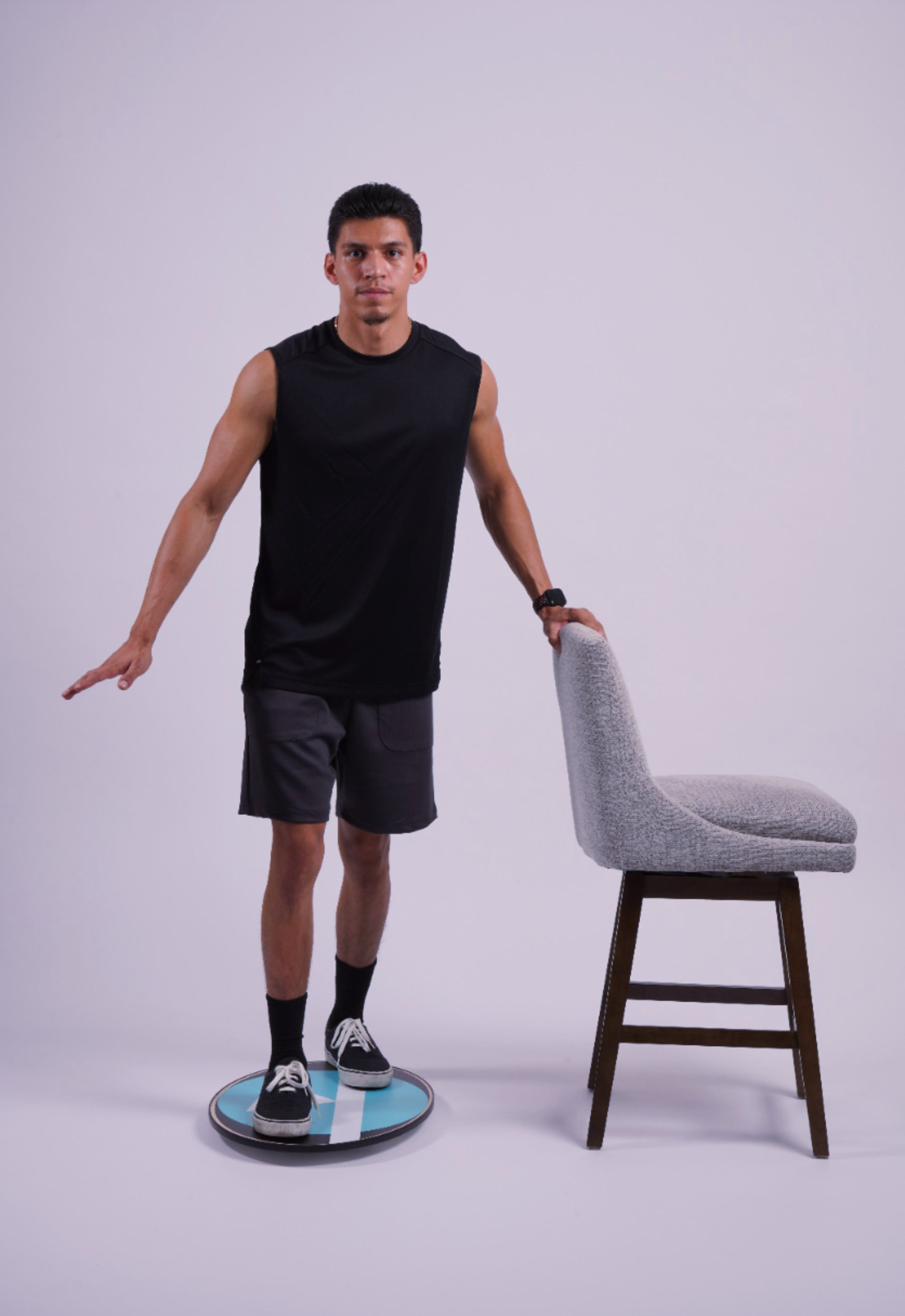 Lower Extremity Workout balance training on GTO Balance Board