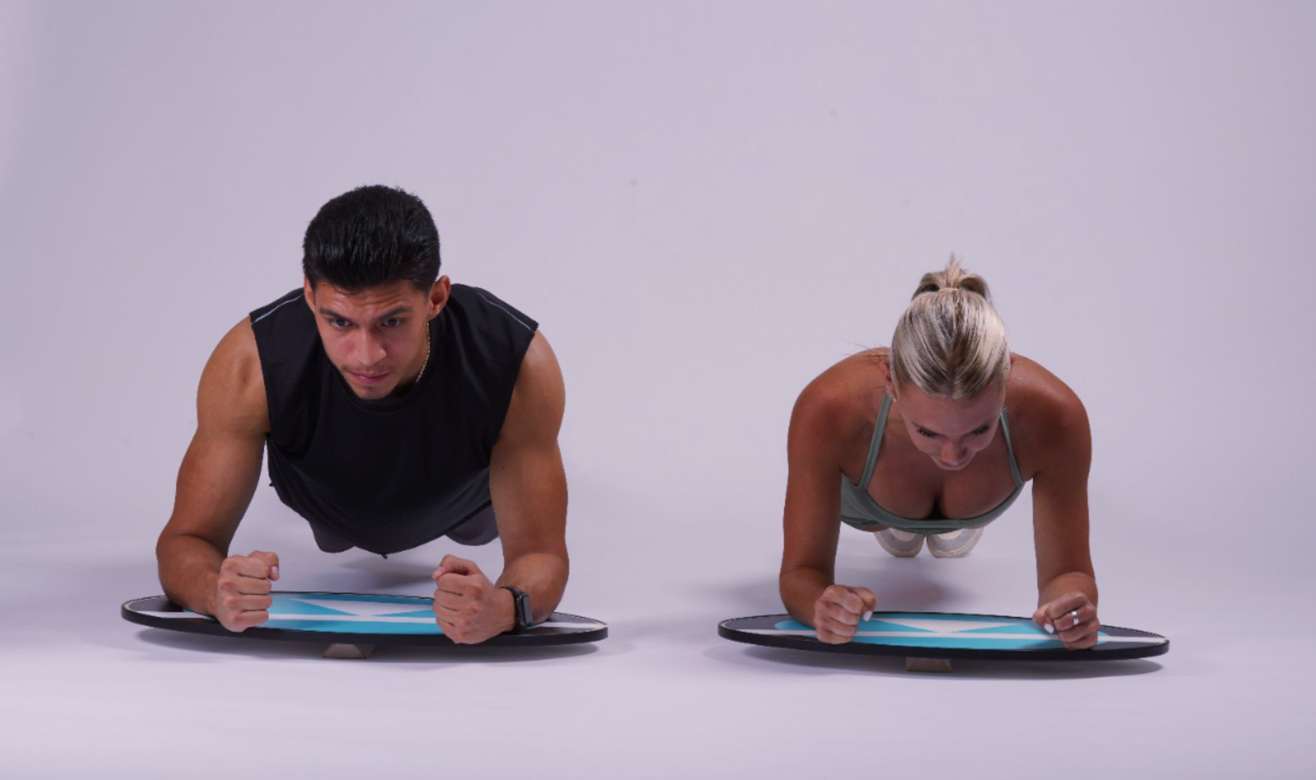 Group Strength Training on Life Takes Balance GTO Balance Board