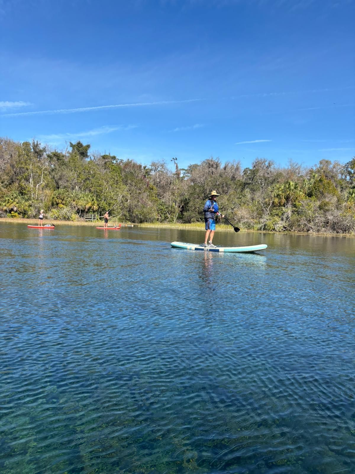 GTO balance board and paddleboard activity