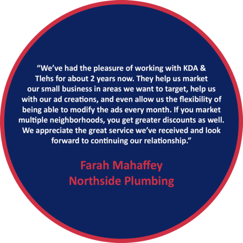 A quote from farah mahaffey northside plumbing