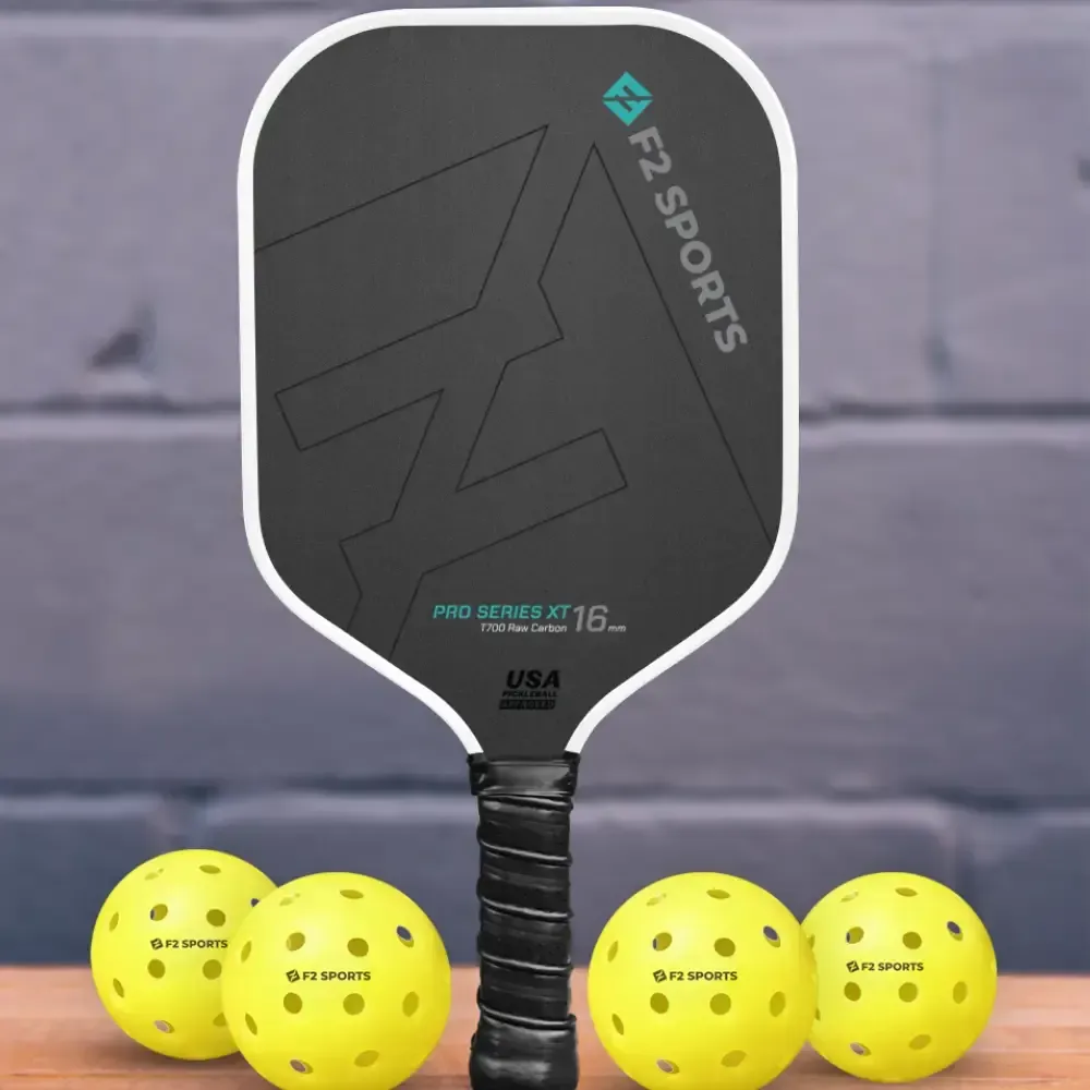 F2 Sports Pro Series Xt Toray T700 Carbon Fiber Pickleball Paddle