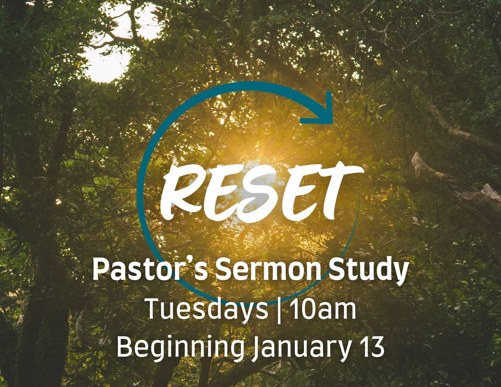 RESET: Pastor's Sermon Study