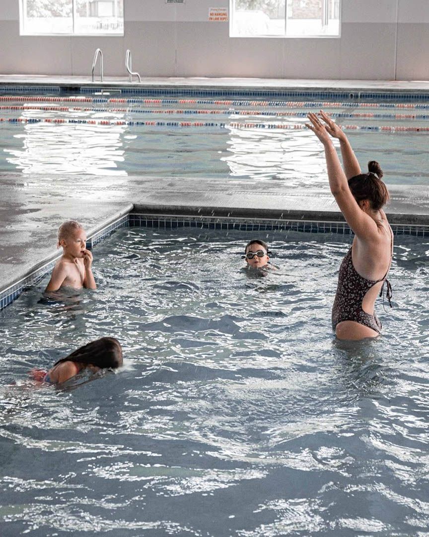 Swimming Trainer and Client