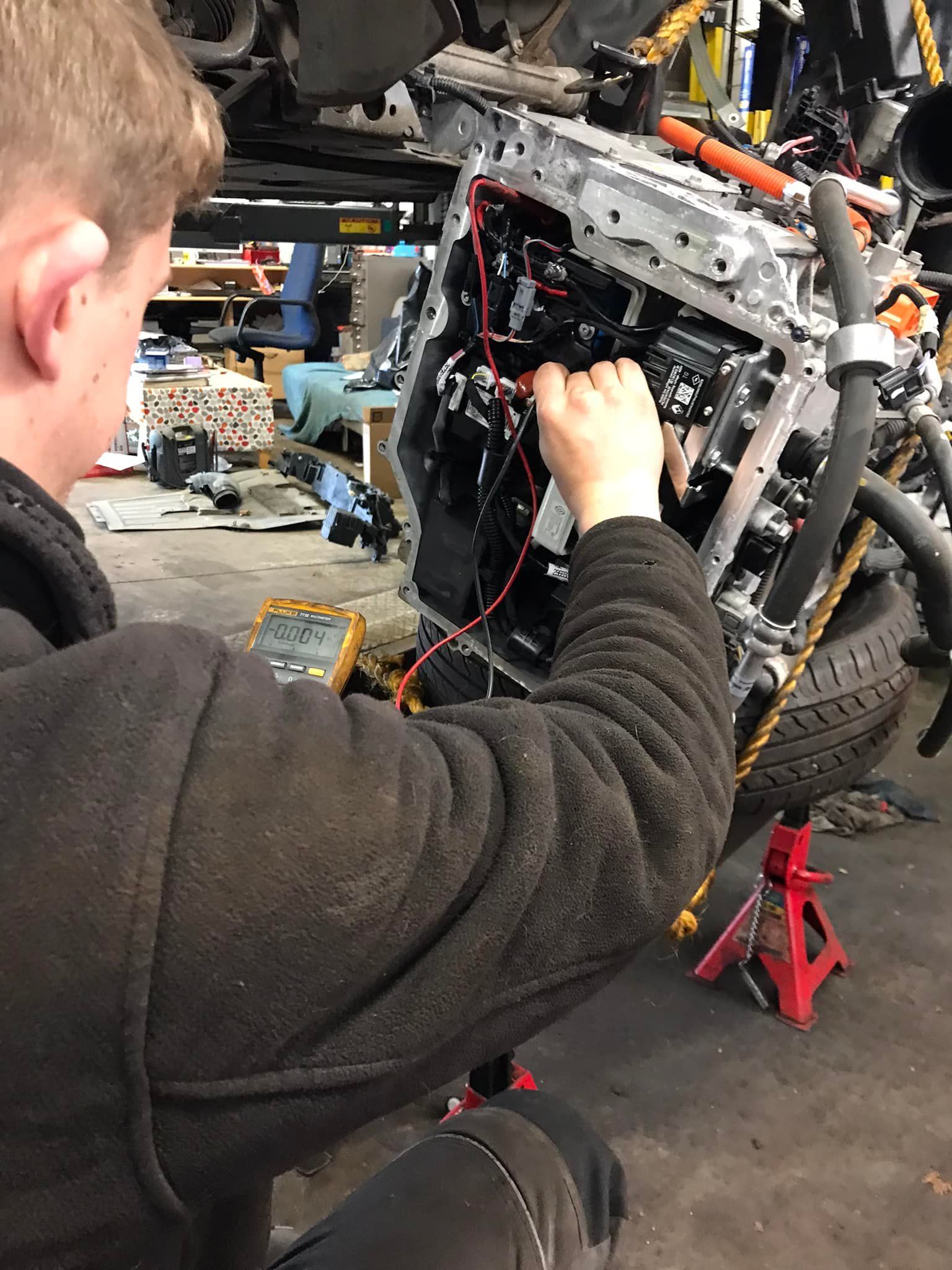 Techniton testing Electric Vehicle