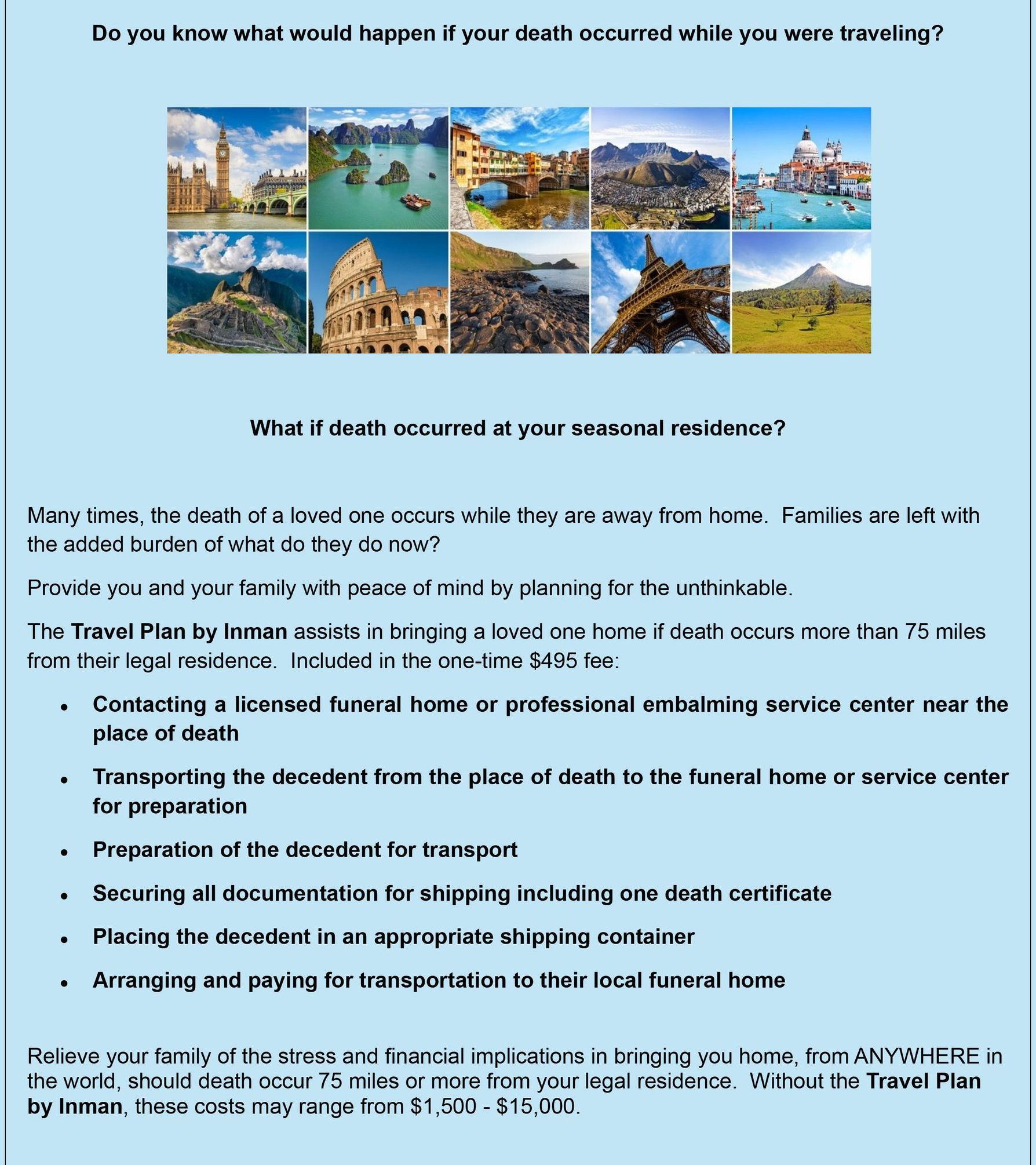 Travel Plans