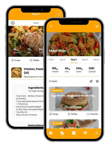 Two smartphones, one slightly overlapping the other, with black screens and text reading 