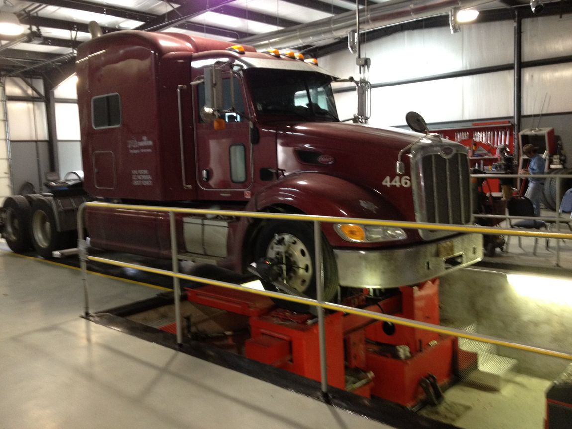 Home Semi Truck Alignment Shop Precision Truck Alignment AR