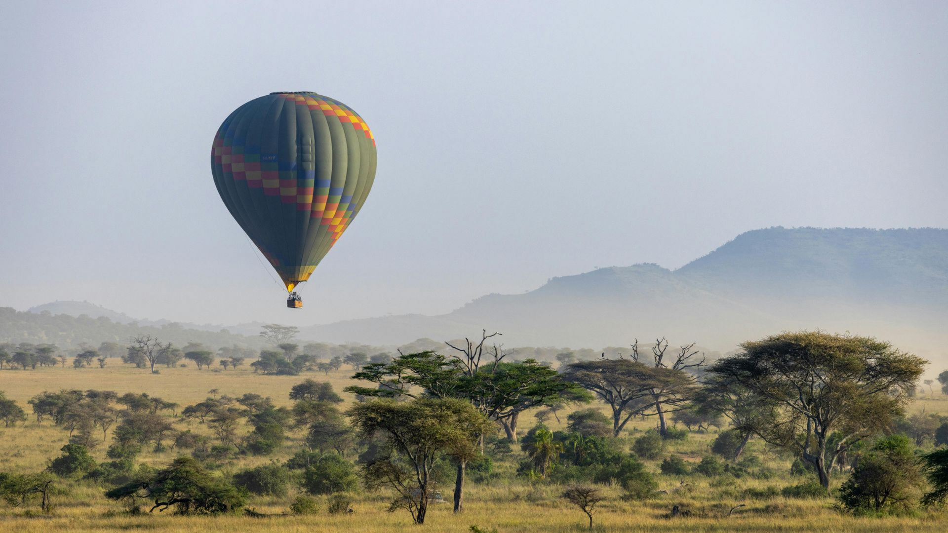 Hot-Air Balloon Safaris at Sunrise