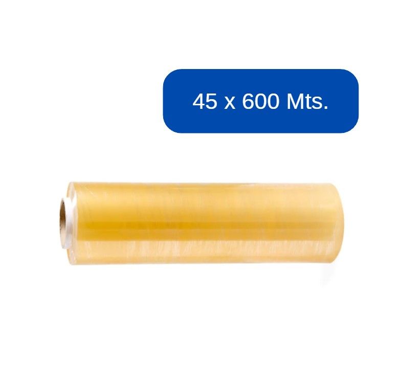 Rollo film de pvc  45cm x 600 mts